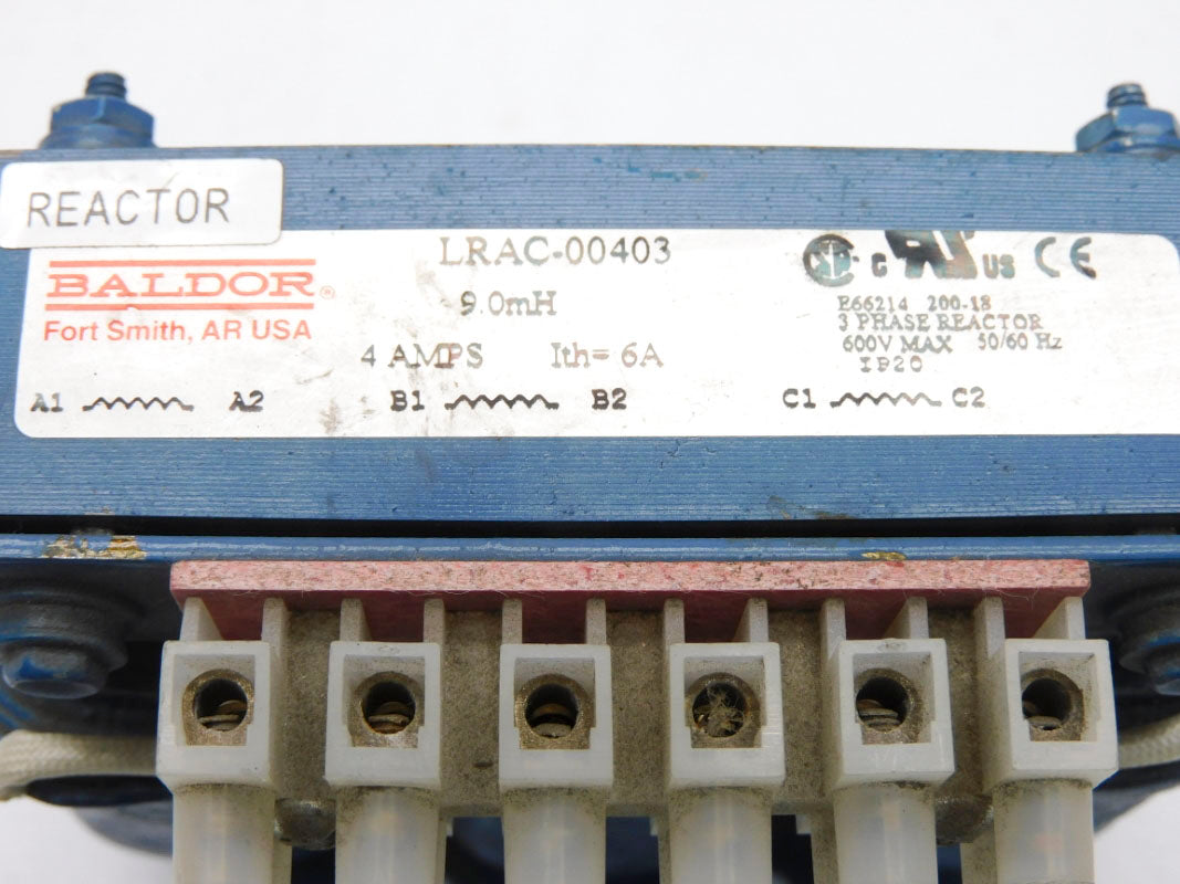 BALDOR LRAC-00403 600V 6A UNMP