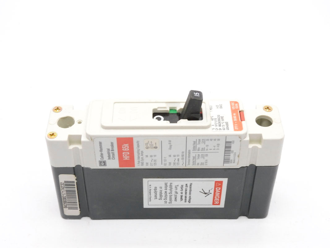 CUTLER HAMMER HFD1015 SER. C 277VAC 15A NSMP