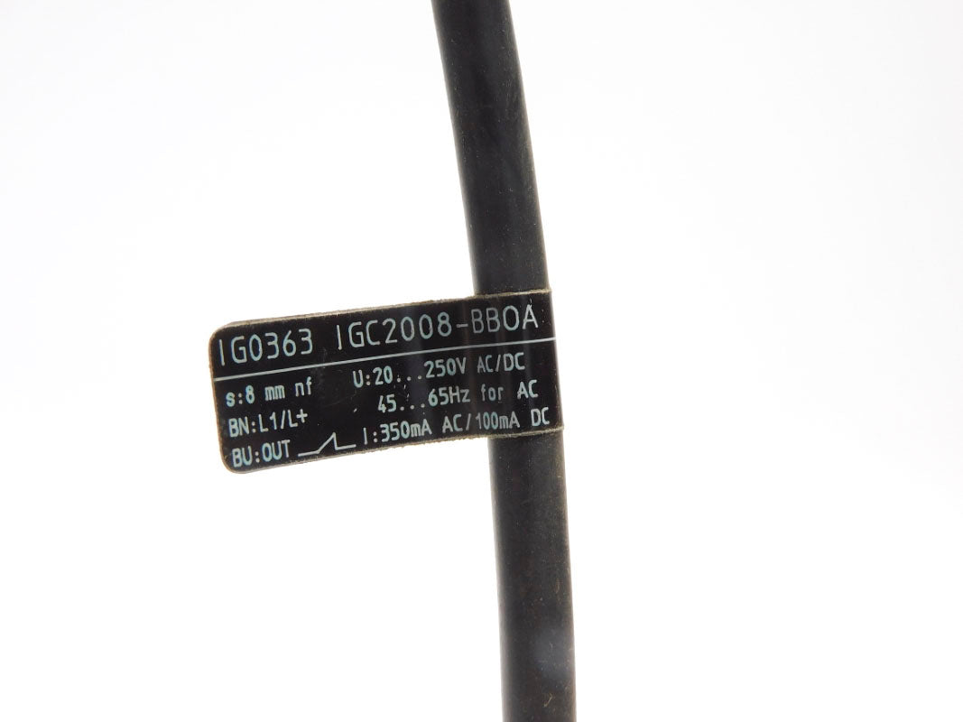IFM EFECTOR IGC2008-BBOA IG0363 20-250VAC/DC UNMP