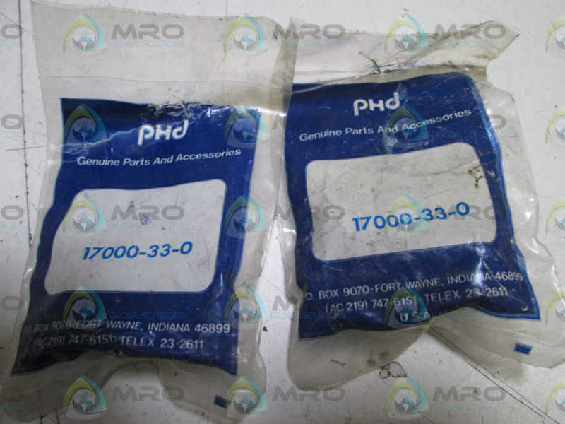 LOT OF 2 PHD CYLINDER SWITCH BRACKET KIT 17000-33-0 *NEW IN FACTORY BAG*