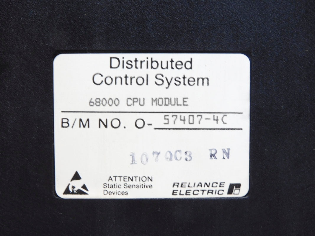 RELIANCE ELECTRIC O-57407-4C 68000 UNMP