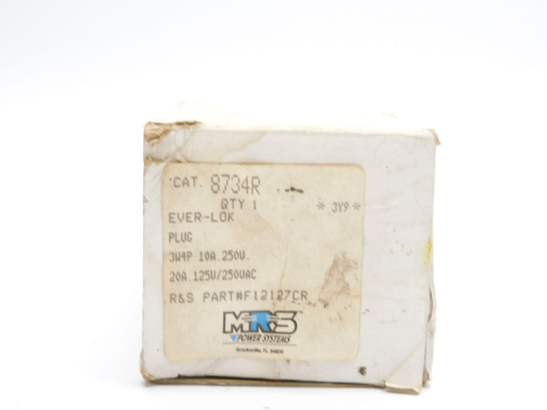 RUSSELL&STOLL 8734R F12127CR 250VAC 20A NSMP
