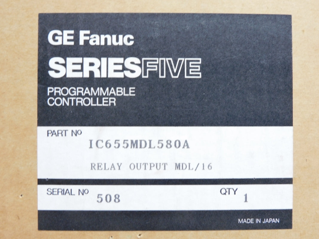FANUC IC655MDL580A NSMP