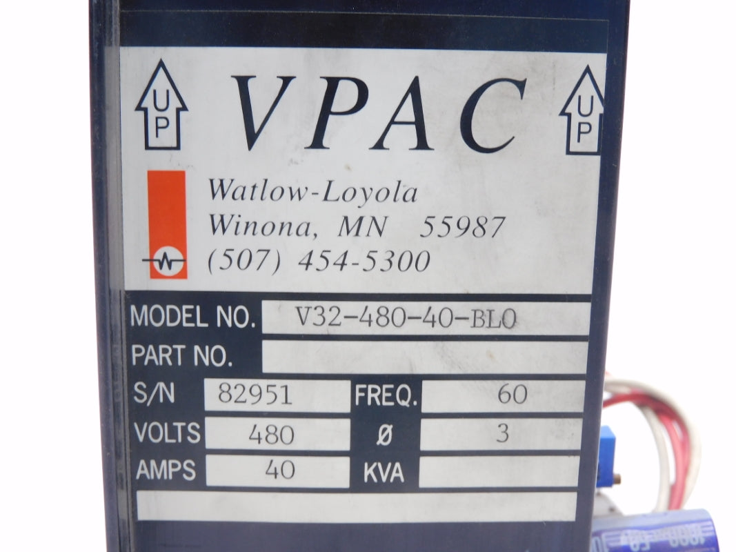 WATLOW V32-480-40-BL0 480V 40A UNMP