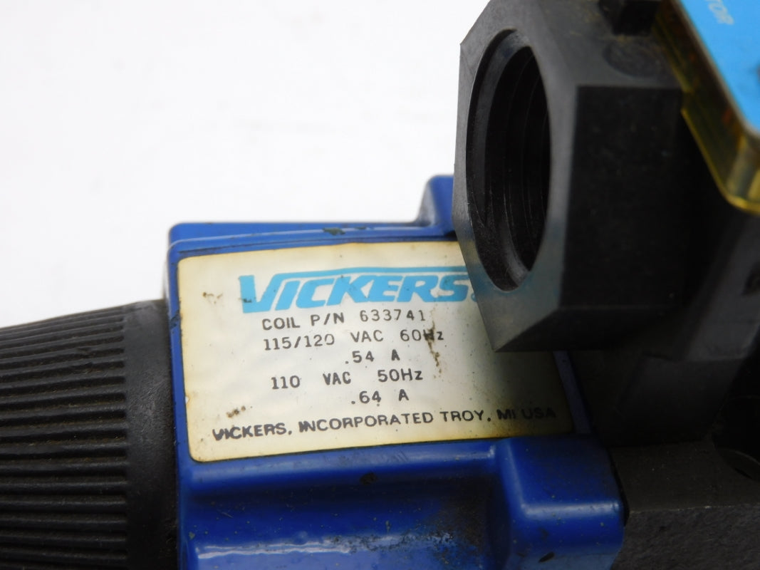 VICKERS DG4V36CMWB40S324 115/120VAC .64A 5000PSI NSNP