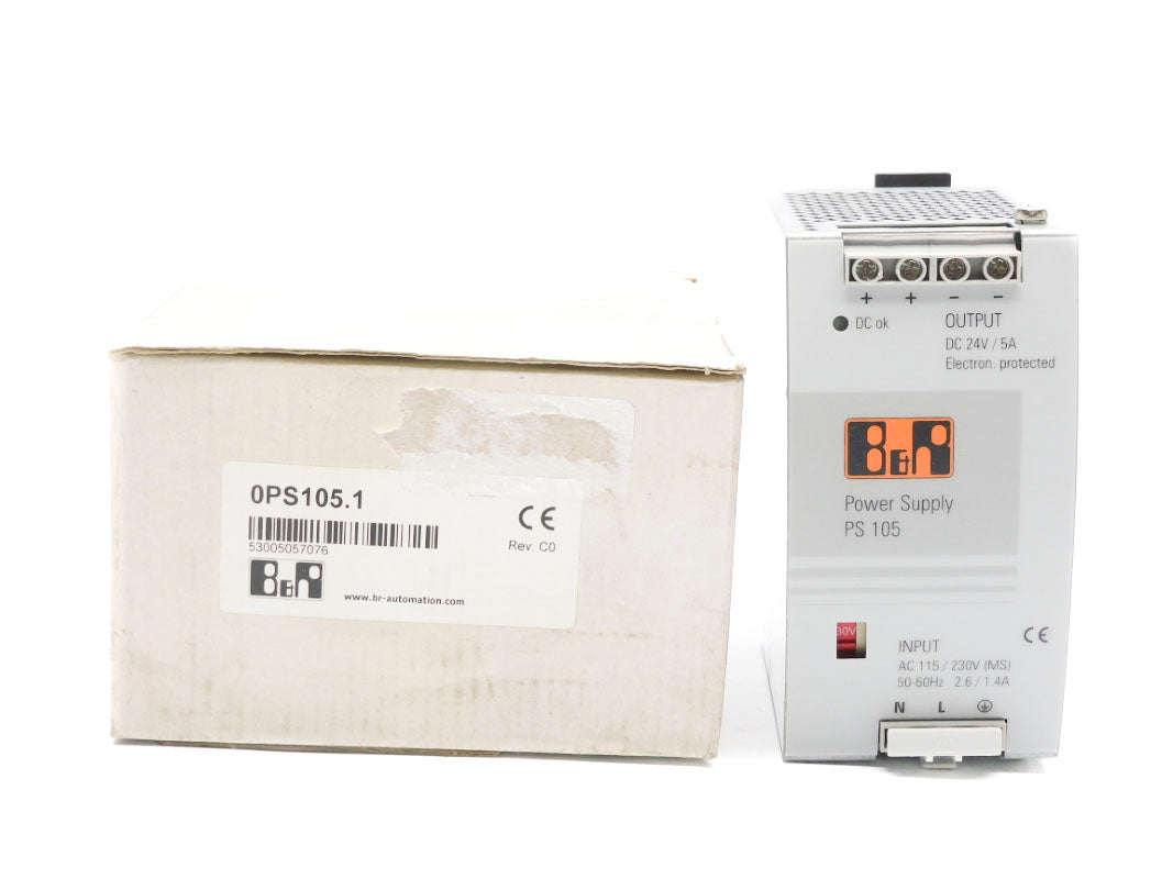B&R AUTOMATION 0PS105.1 100-240VAC 2.6A NSMP