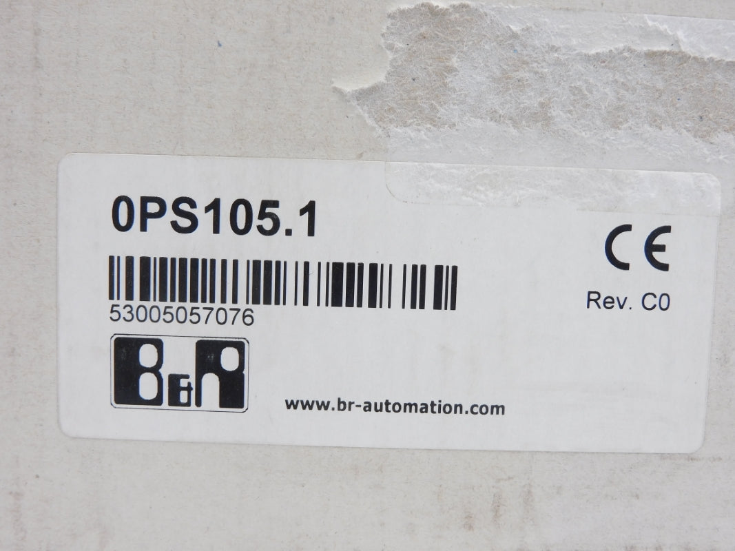 B&R AUTOMATION 0PS105.1 100-240VAC 2.6A NSMP