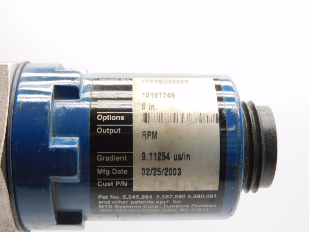 MTS TEMPOSONICS TTSRBU0060R 6" NSNP
