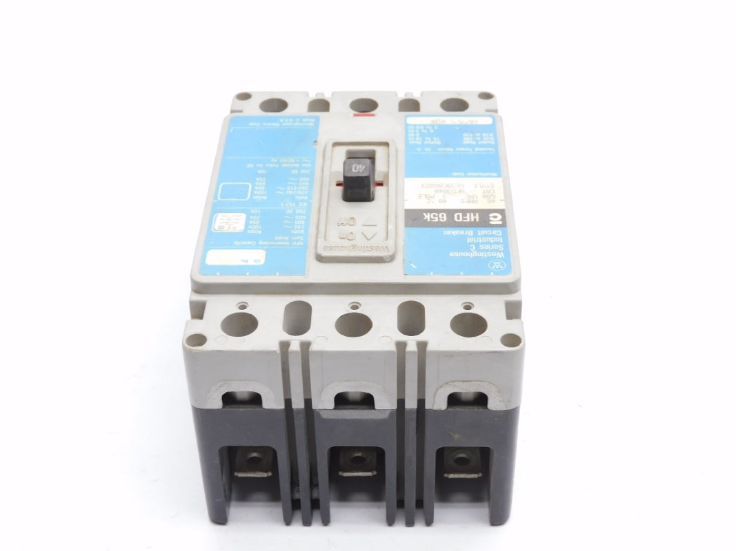 WESTINGHOUSE HFD3040 SER. C 600VAC 40A UNMP