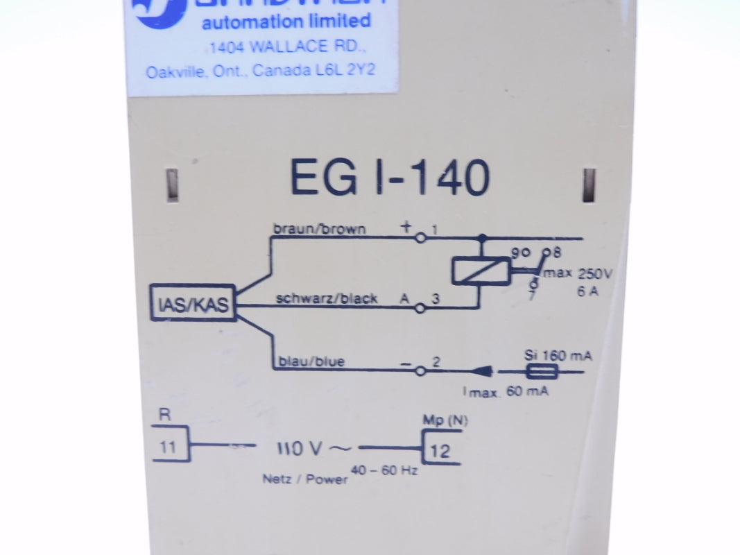 RECHNER EGI-140 250V 6A UNMP