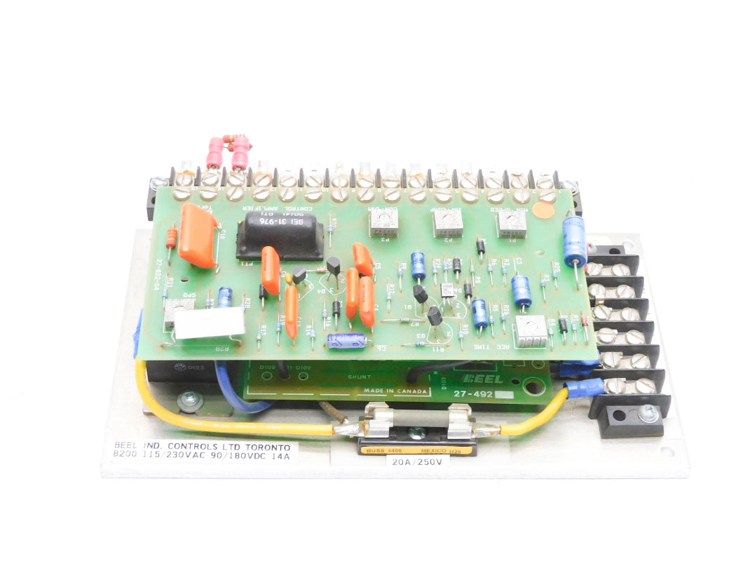 BEEL INDUSTRIES CONTROLS B200 250V 20A UNMP