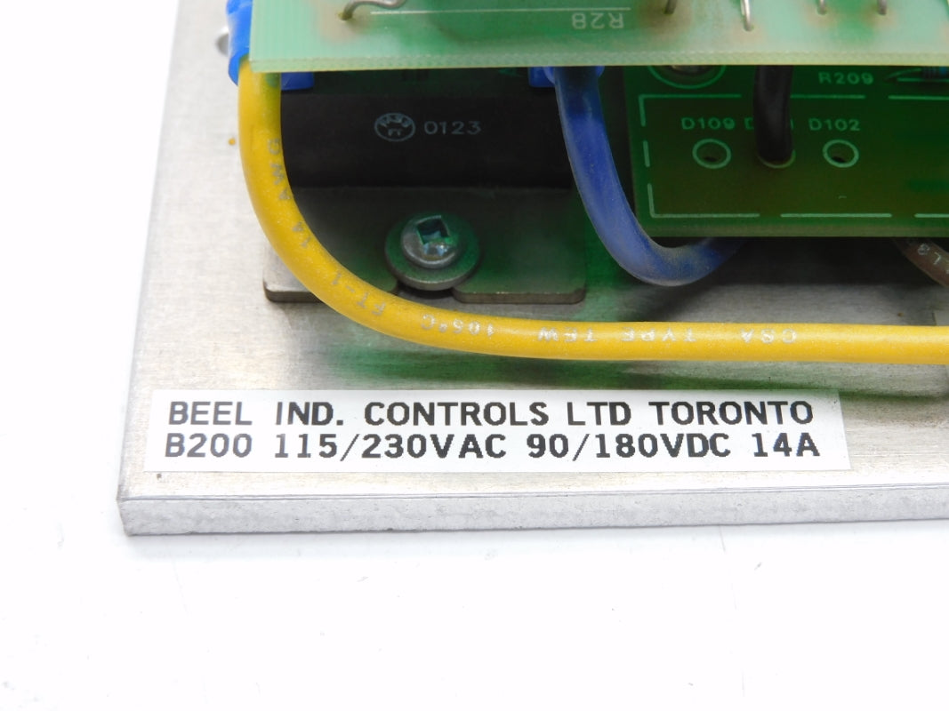 BEEL INDUSTRIES CONTROLS B200 250V 20A UNMP