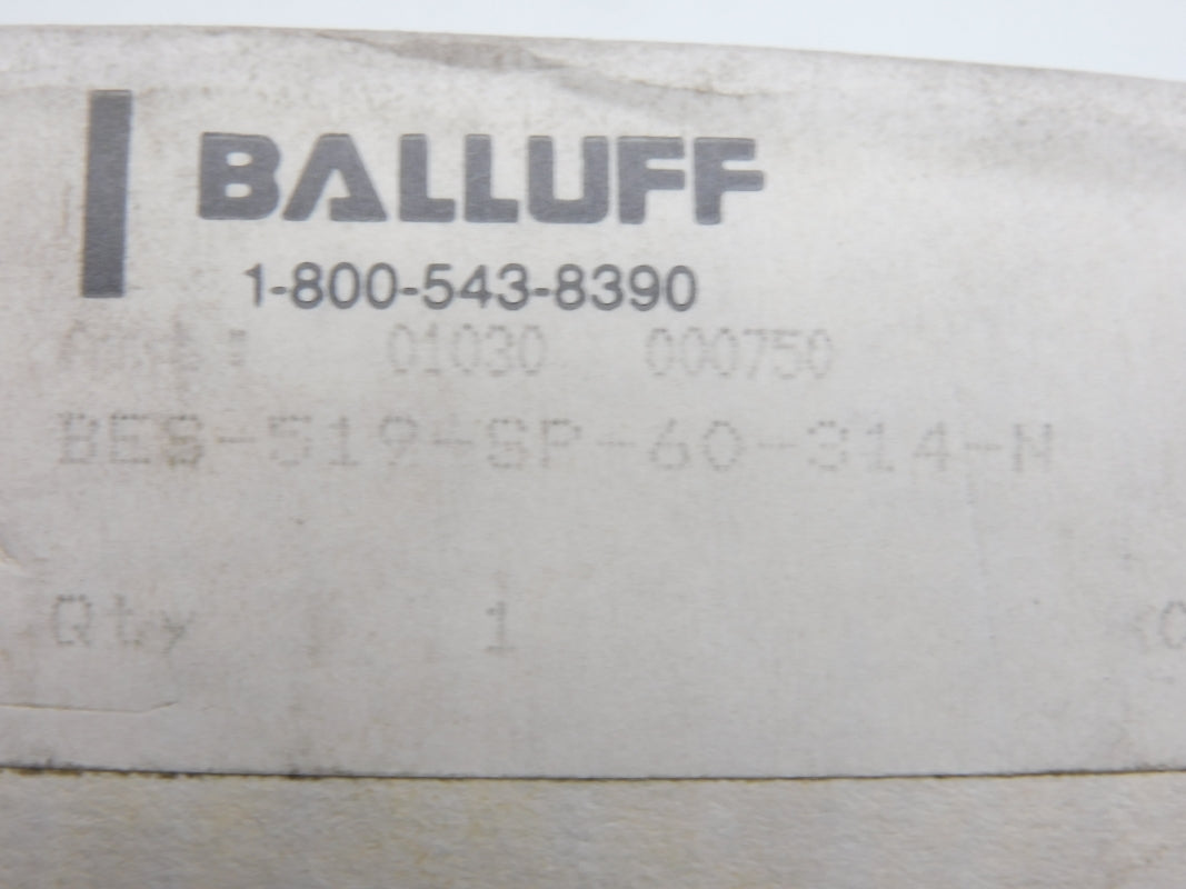 BALLUFF BES-519-SP-60-314-N 01030000750 NSFS