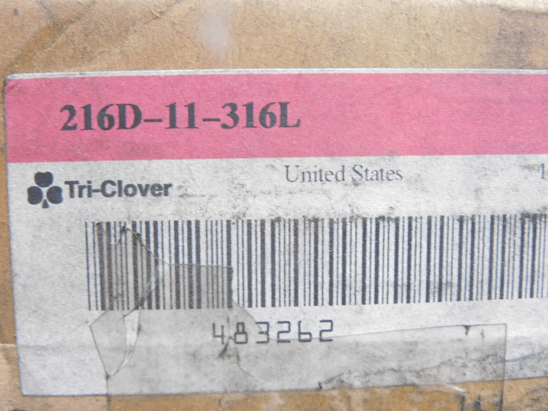 TRI-CLOVER 216D-11-316L UNMP