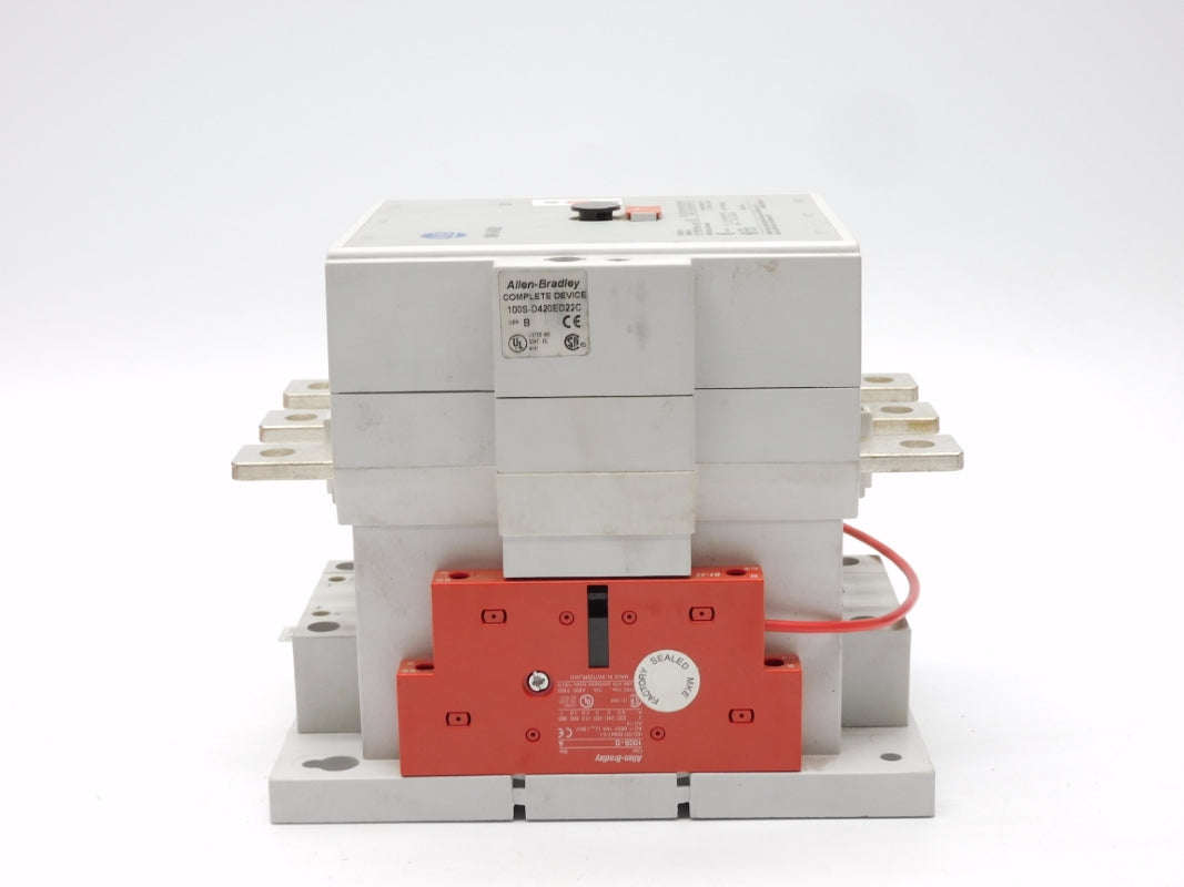ALLEN BRADLEY 100S-D420ED22C SER. B 110-130V 500A (BR/WH) NSMP