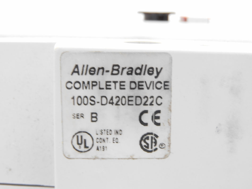 ALLEN BRADLEY 100S-D420ED22C SER. B 110-130V 500A (BR/WH) NSMP