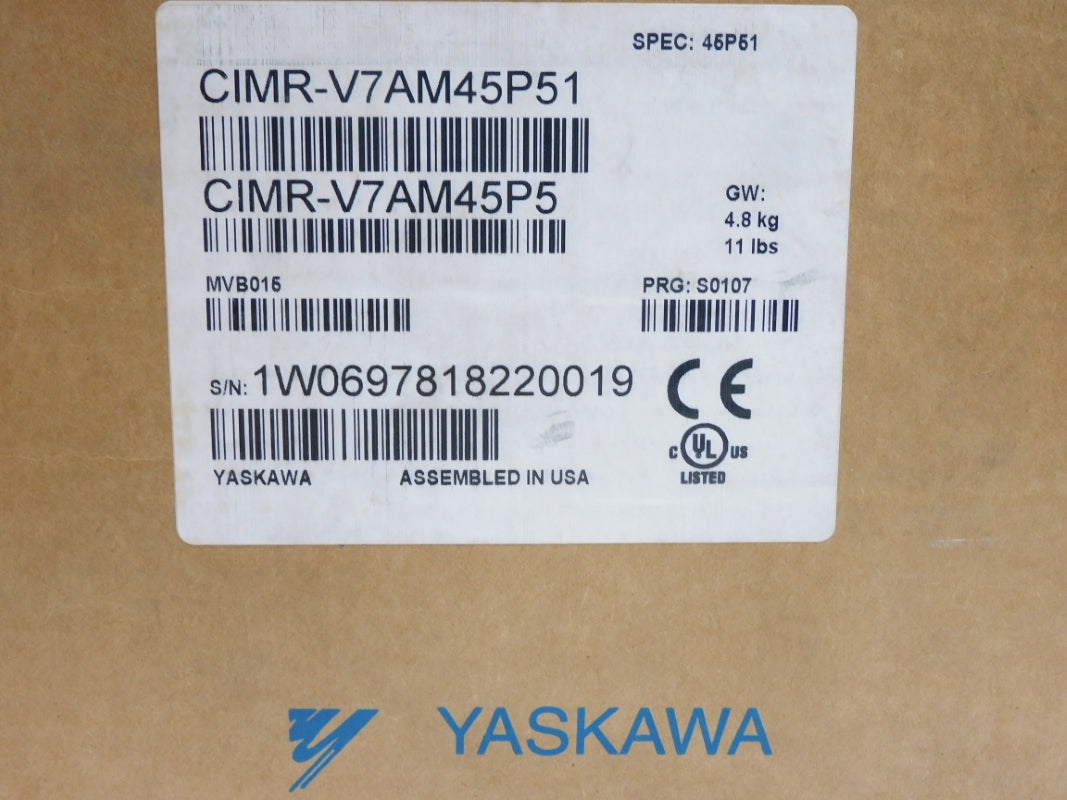 YASKAWA CIMR-V7AM45P5 380-460V 19.6A NSMP