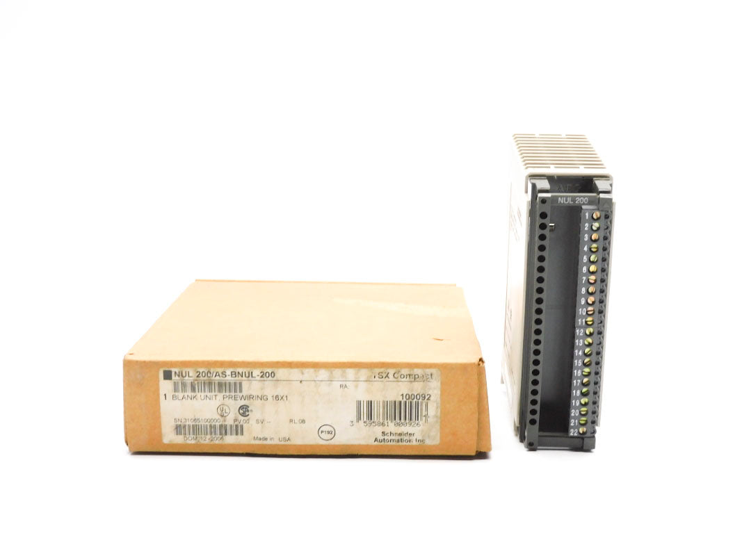 SCHNEIDER ELECTRIC NUL200/AS-BNUL-200 NSMP