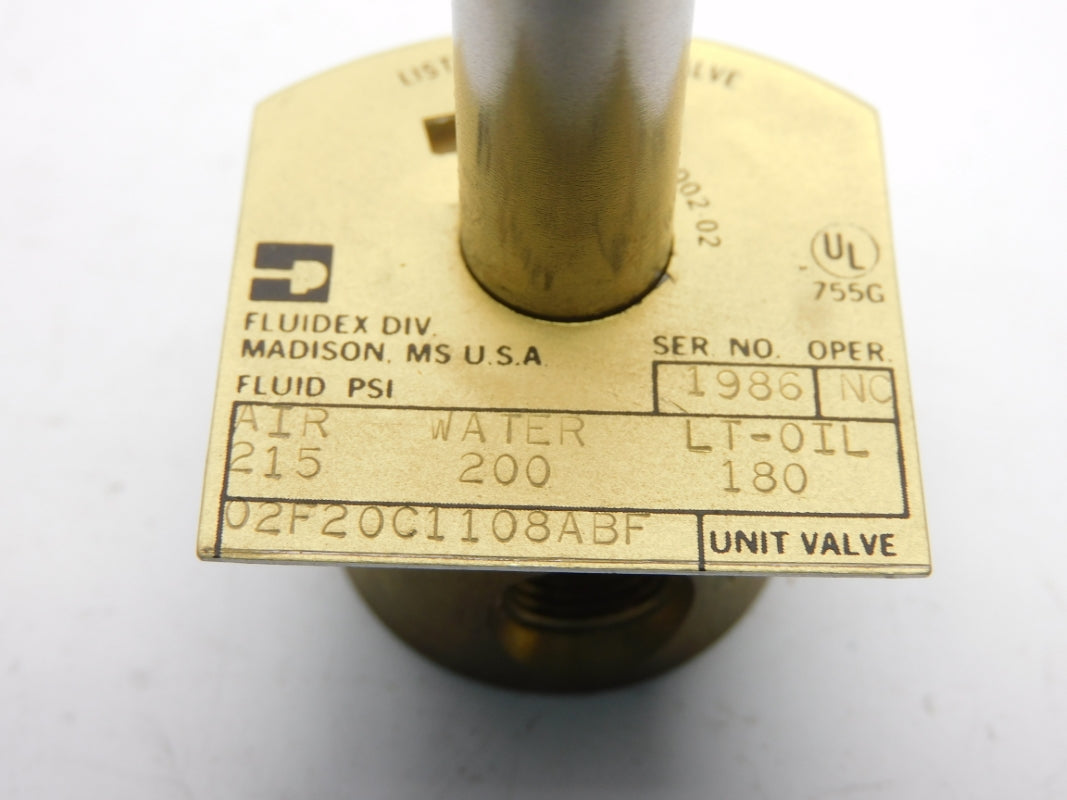 PARKER 02F20C1108ABF 200PSI 1/8" NSMP