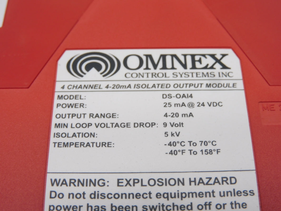 OMNEX DS-OAI4 2250-01 24VDC NSMP