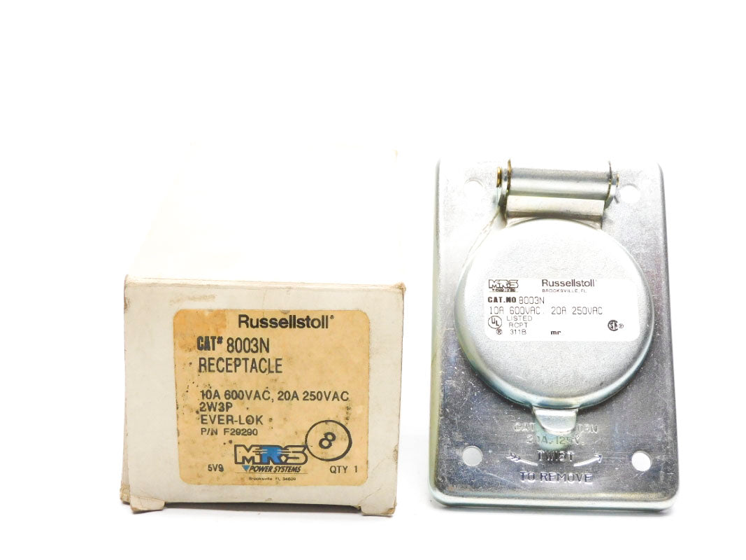 MRS RUSSELLSTOLL 8003N F29290 600VAC 20A NSMP