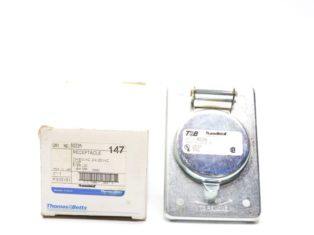 THOMAS&BETTS RUSSELLSTOLL 8003N 600VAC 20A NSMP