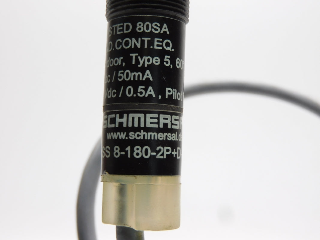 SCHMERSAL CSS8-180-2P+D-E-L 24VDC 0.5A UNMP