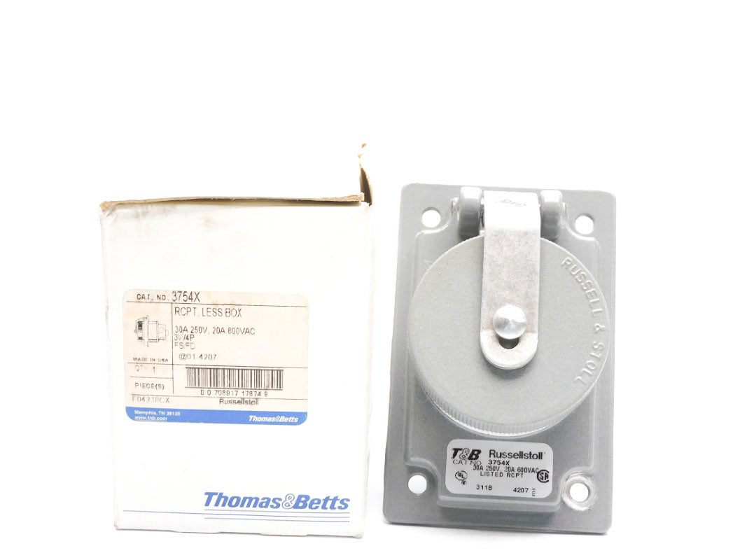 THOMAS&BETTS RUSSELLSTOLL 3754X 600VAC 30A NSMP