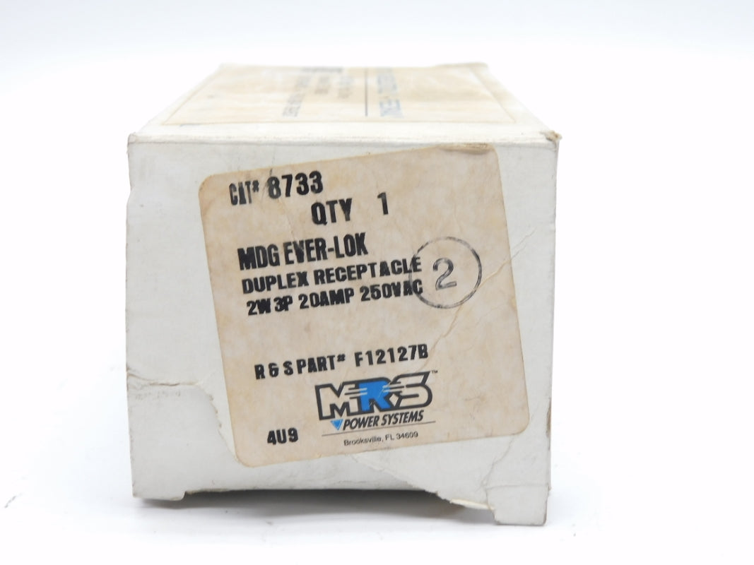 MRS RUSSELLSTOLL 8733 F12127B 250VAC 20A NSMP
