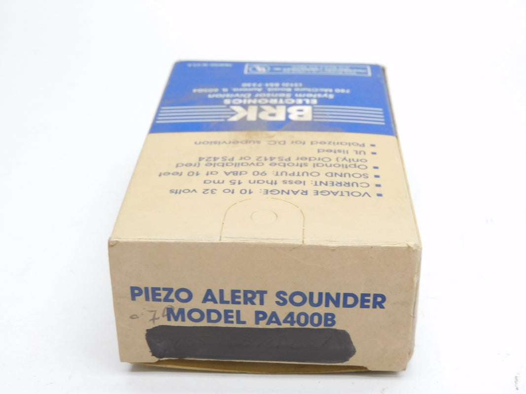 BRK ELECTRONICS PA400B 32V NSMP