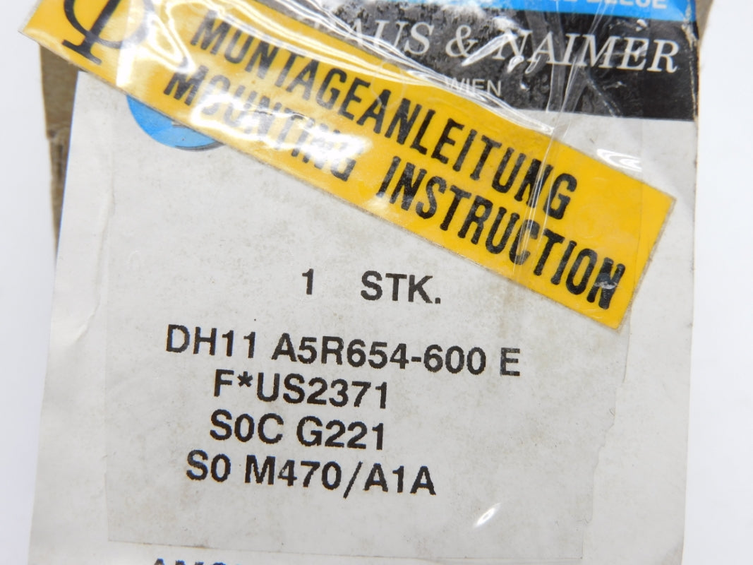 KRAUS&NAIMER DH11 A5R654-600E NSMP