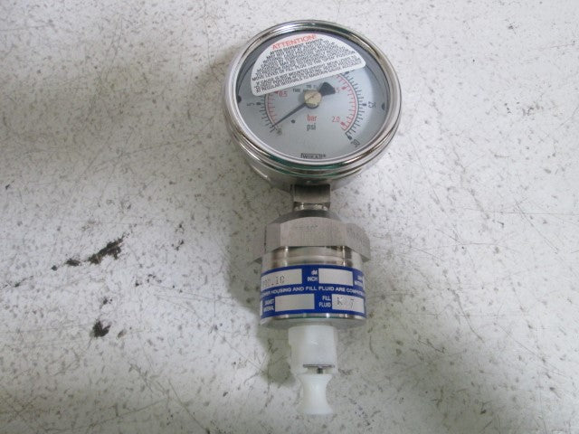 WIKA GAUGE 0-30PSI 990.10 *NEW NO BOX*