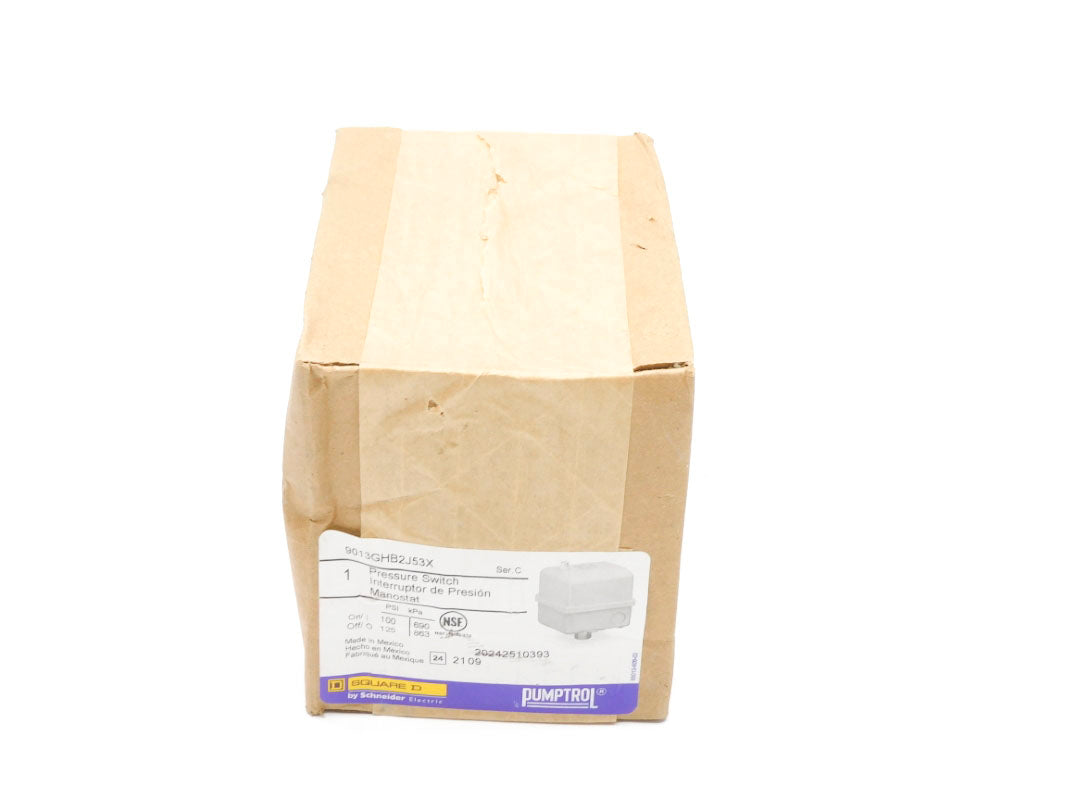 SQUARE D 9013GHB2J53X SER. C 125PSI NSFS