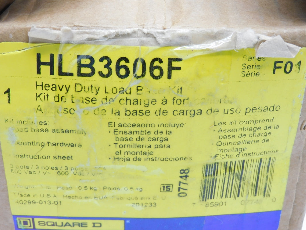SQUARE D HLB3606F SER. F01 600VAC/DC NSMP