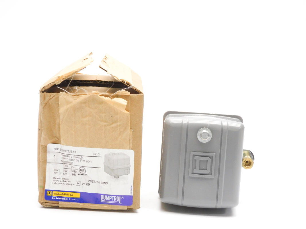 SQUARE D 9013GHB2J53X SER. C 125PSI NSMP