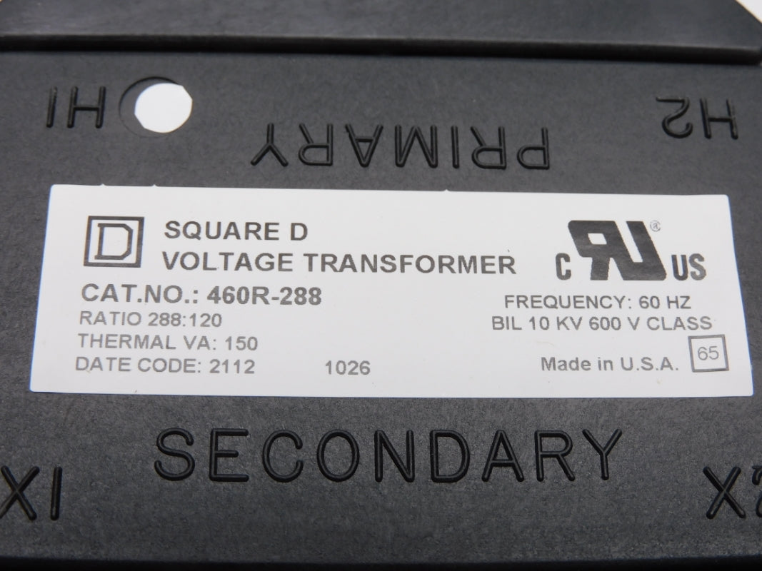 SQUARE D 460R-288 600V NSMP