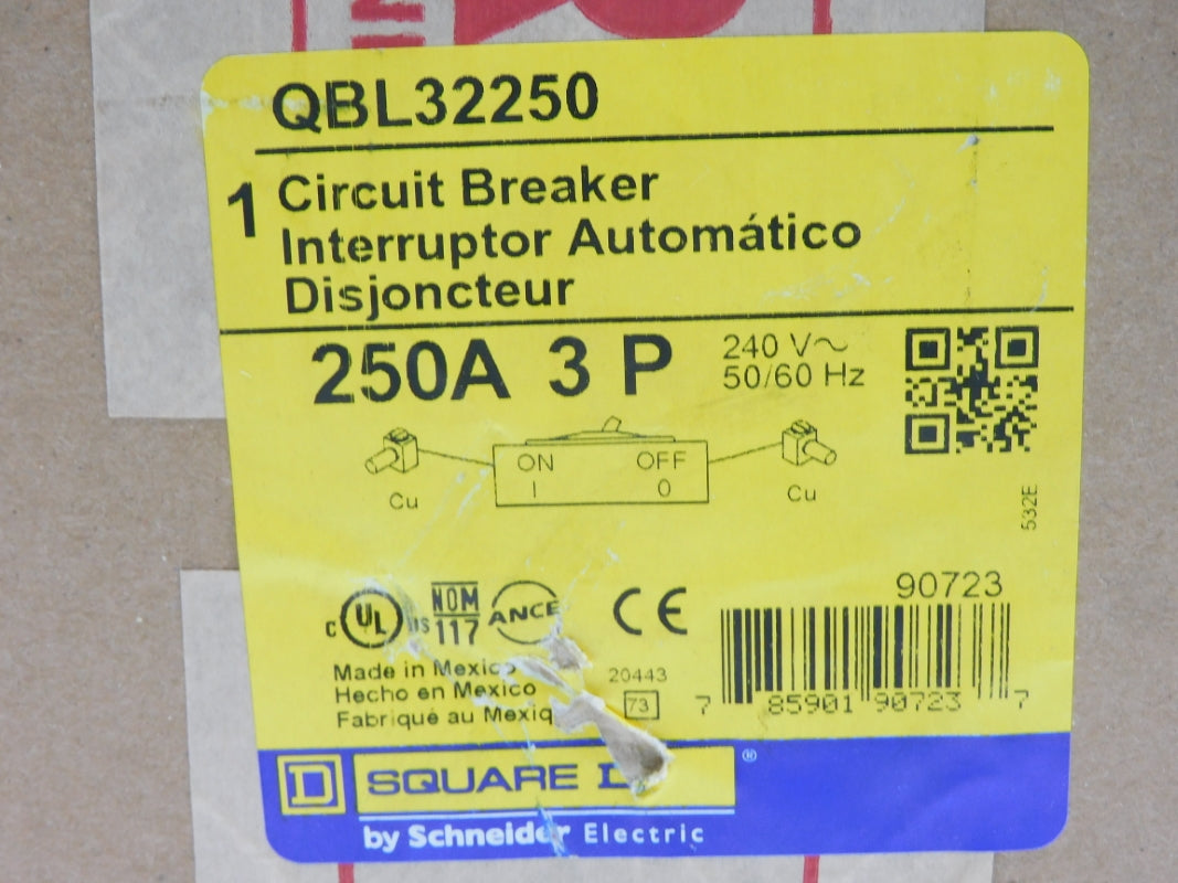SQUARE D QBL32250 240V 250A NSFS