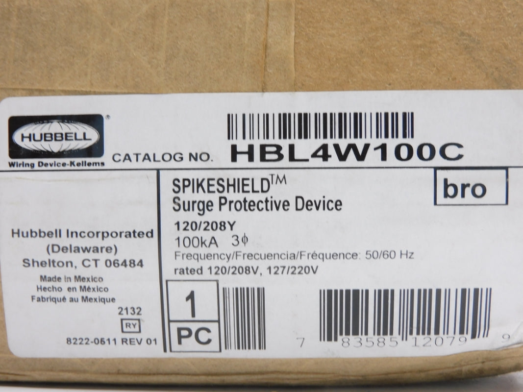 HUBBELL HBL4W100C SER. 002 220V NSMP