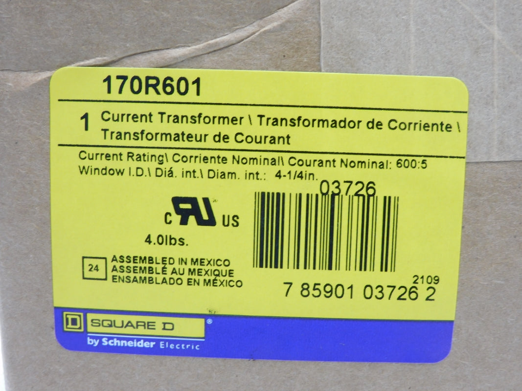 SQUARE D 170R601 600V NSMP