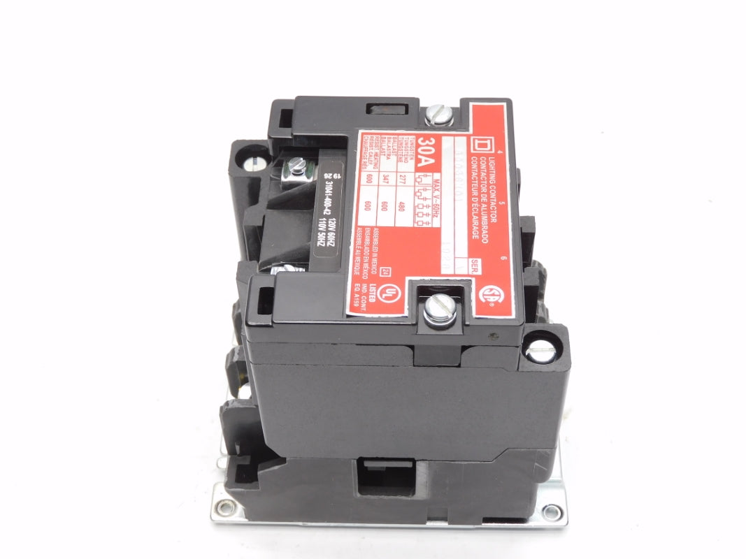 SQUARE D 8903SMO1V02 SER. A 120V 30A NSMP