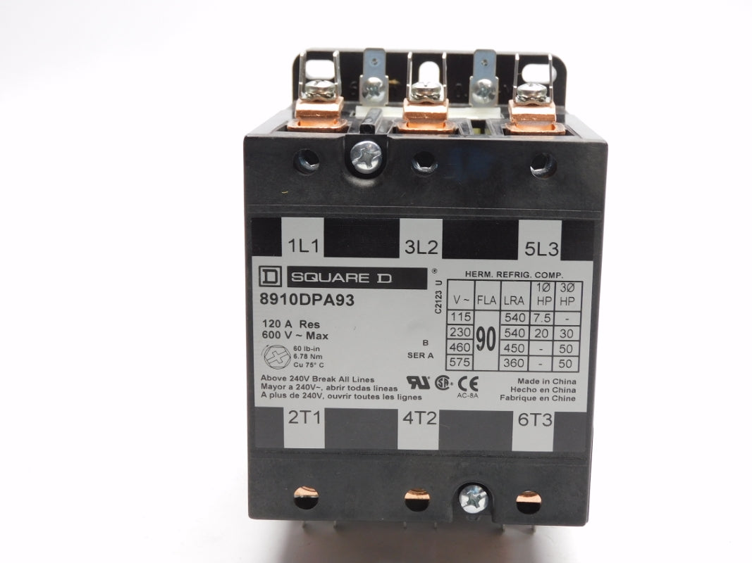 SQUARE D 8910DPA93V09 SER. A 240V 120A NSNP