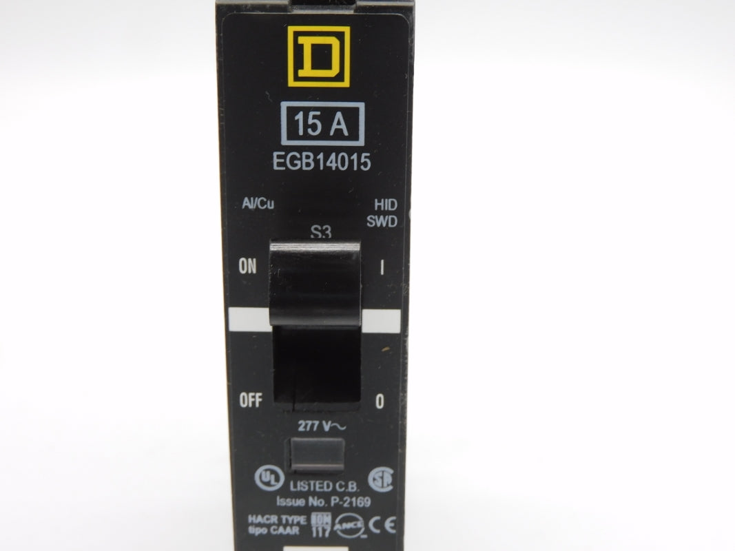 SQUARE D EGB14015 277V 15A NSMP
