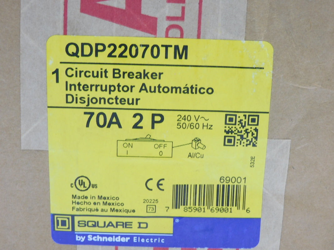 SQUARE D QDP22070TM 240V 70A NSFS