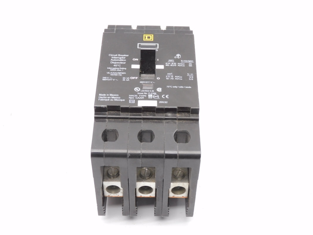 SQUARE D EGB34125 480V 125A NSMP