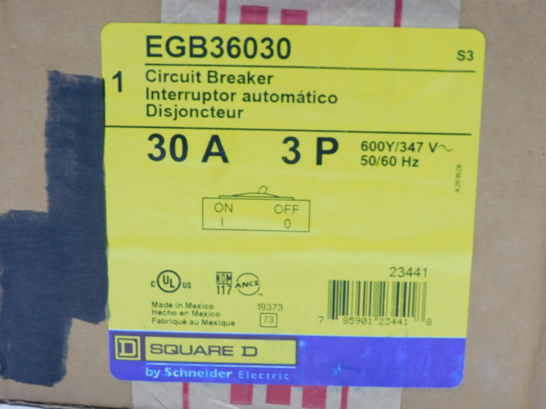 SQUARE D EGB36030 600V 30A NSFS