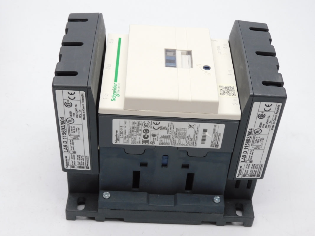 SCHNEIDER ELECTRIC LC1D115U7 240V 250A (AS PICTURED) NSMP