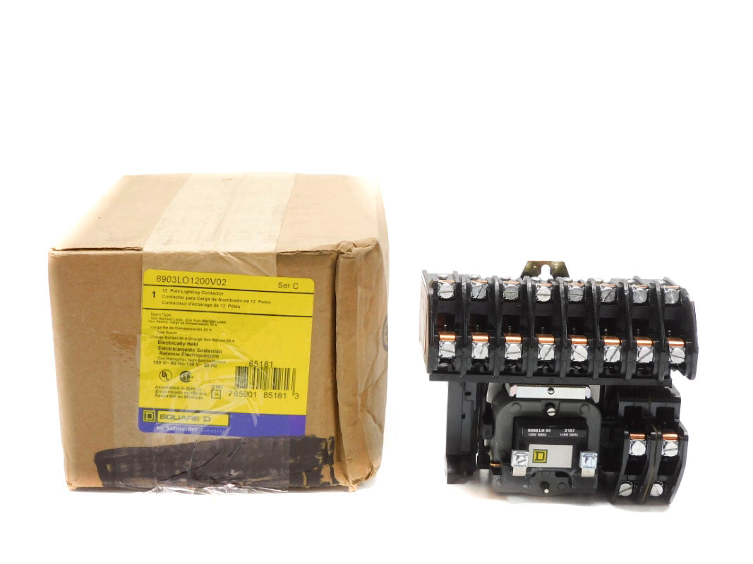 SQUARE D 8903LO1200V02 SER. C 120V 30A (AS PICTURED) NSMP