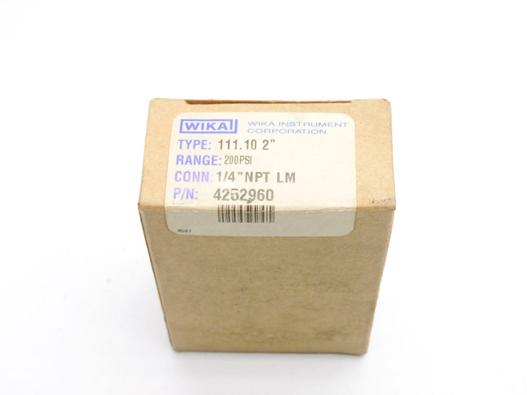 WIKA 4252960 200PSI NSMP