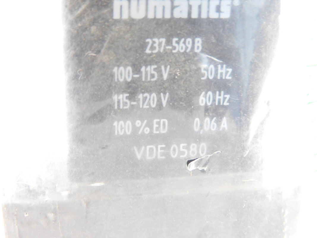 NUMATICS L23BB652O 120V 0.06A 145PSIG NSNP