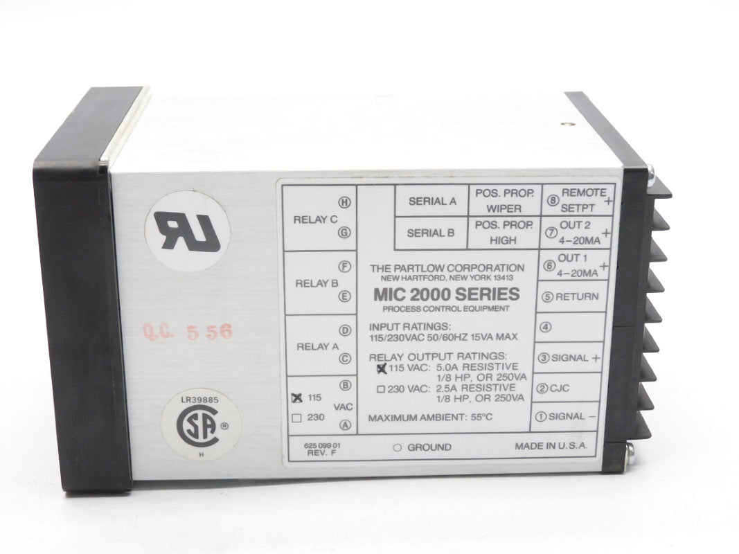 PARTLOW 2110121 115VAC 5.0A UNMP